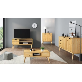 Konferenční stolek SIMIR, masiv borovice