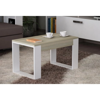 Konferenční stolek SOBEK, bílá/cordoba