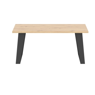 Konferenční stolek SOMONI, dub artisan/černá