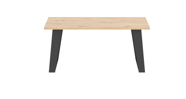 Konferenční stolek SOMONI, dub artisan/černá