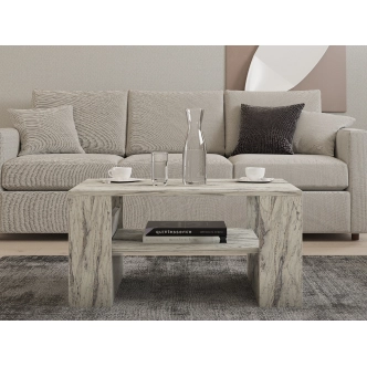 Konferenční stolek SORTELON, mramor