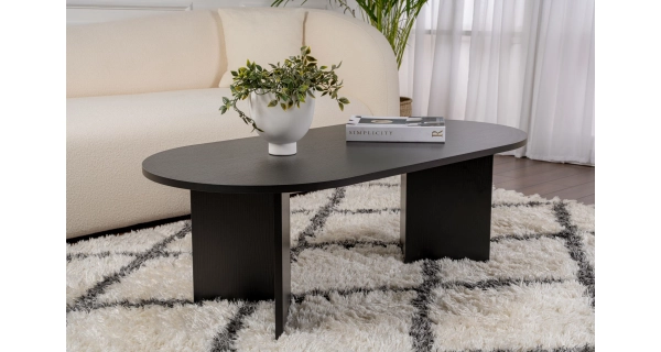 Konferenční stolek TORLON, černé dřevo