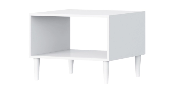 Konferenční stolek TORVIAN 60, bílá