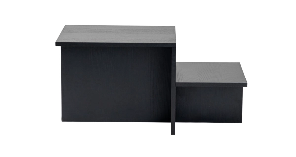 Konferenční stolek TORVON, černé dřevo