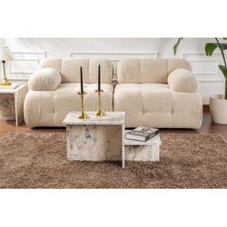 Konferenční stolek TORVON, mramor