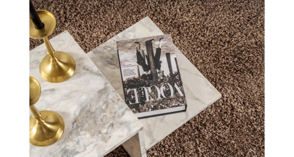 Konferenční stolek TORVON, mramor