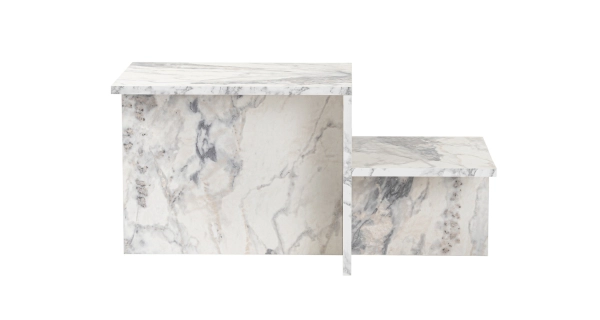 Konferenční stolek TORVON, mramor