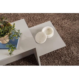 Konferenční stolek TORVON, šedá