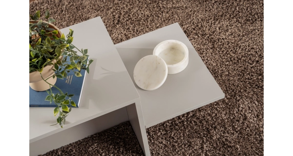 Konferenční stolek TORVON, šedá