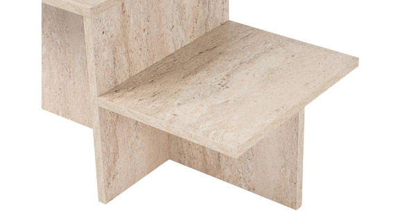 Konferenční stolek TORVON, travertin