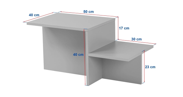 Konferenční stolek TORVON, travertin