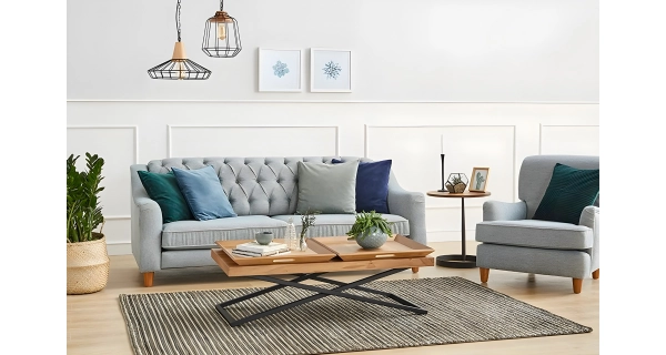 Konferenční stolek TRISAL, vlašský ořech