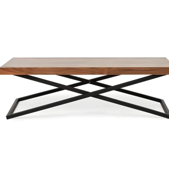 Konferenční stolek TRISAL, vlašský ořech