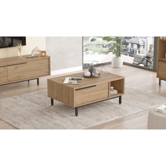 Konferenční stolek VELVON, vlašský ořech