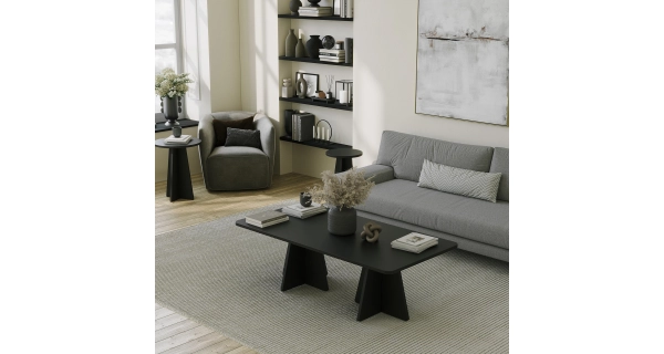 Konferenční stolek YORVER typ 1, černá