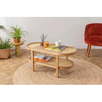 Konferenční stolek ZALNOR typ 2, přírodní