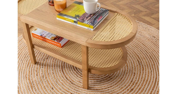 Konferenční stolek ZALNOR typ 2, přírodní