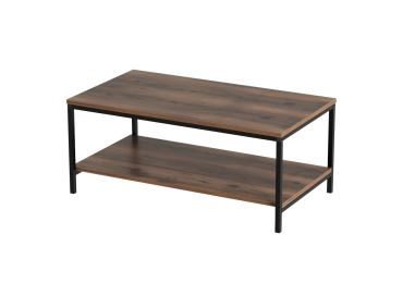 Konferenční stolek ZANRE, černá/lydia