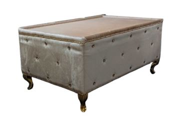 Konferenční stolek ZELULZAN II, zlatá látka