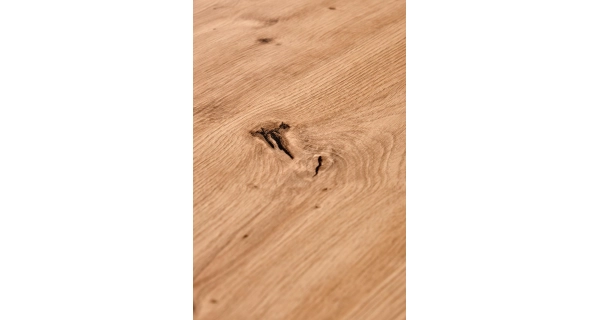 Konferenční stůl AVEL, dub wotan/černá