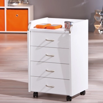 Kontejner HATMEHET, bílý