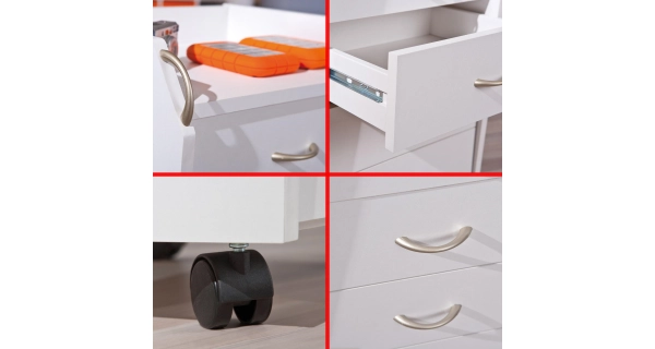 Kontejner HATMEHET, bílý