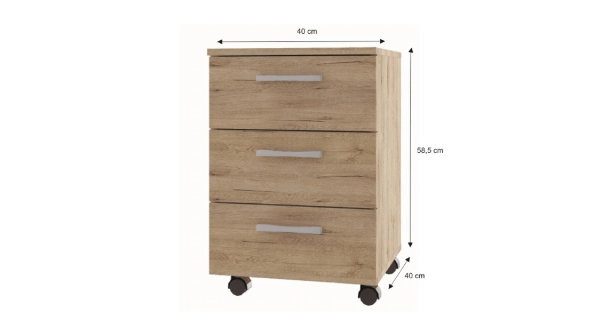 Kontejner TESORES 3S, dub sanremo