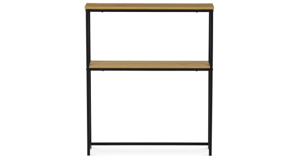 Konzolový stolek JORMOR s policí, divoký dub