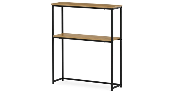 Konzolový stolek JORMOR s policí, divoký dub