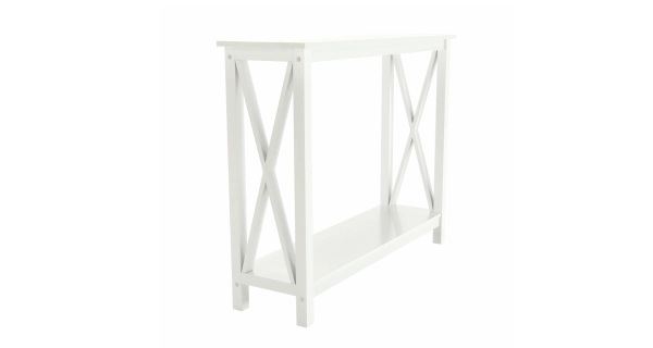 Konzolový stolek POLYXÉNA, bílá