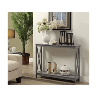 Konzolový stolek POLYXÉNA, tmavě šedá