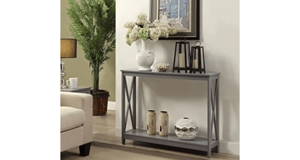 Konzolový stolek POLYXÉNA, tmavě šedá