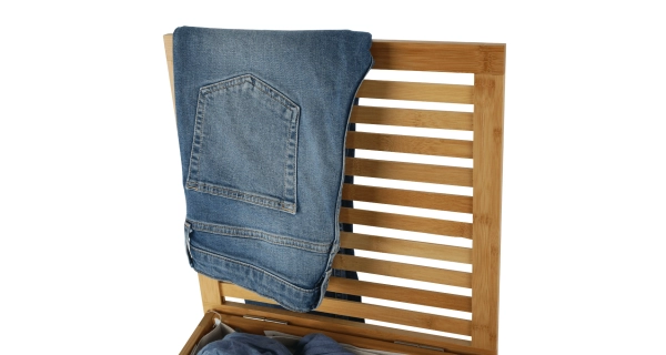 Koš na prádlo ETBASK, přírodní/béžová