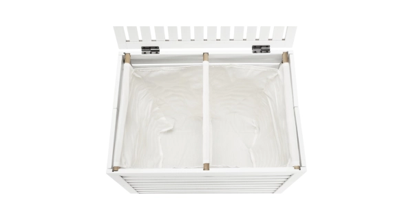 Koš na prádlo ORKNEM, bílá