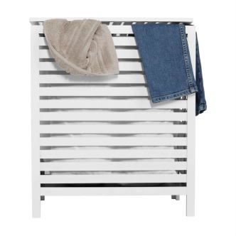 Koš na prádlo ORKNEM, bílá