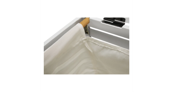 Koš na prádlo ORKNEM, bílá