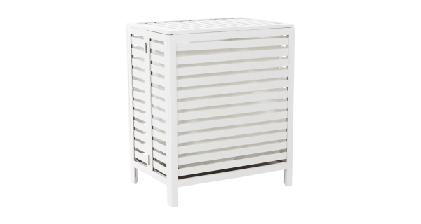 Koš na prádlo ORKNEM, bílá