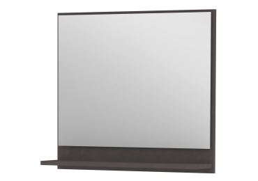 Koupelnová police se zrcadlem SPLIT 22, beton dunkel/bílá