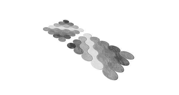 Koupelnová předložka NN00009 - sada 2 ks