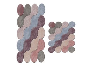 Koupelnová předložka NN00014 - sada 2 ks