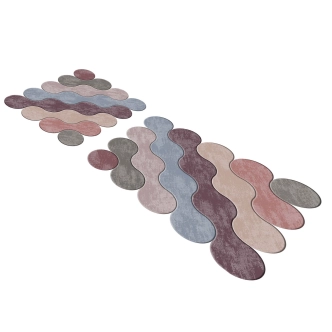 Koupelnová předložka NN00014 - sada 2 ks