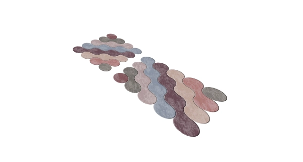 Koupelnová předložka NN00014 - sada 2 ks