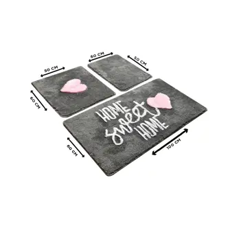 Koupelnová předložka NN00174 - sada 3 ks