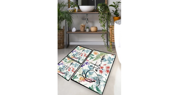 Koupelnová předložka NN00183 - sada 3 ks