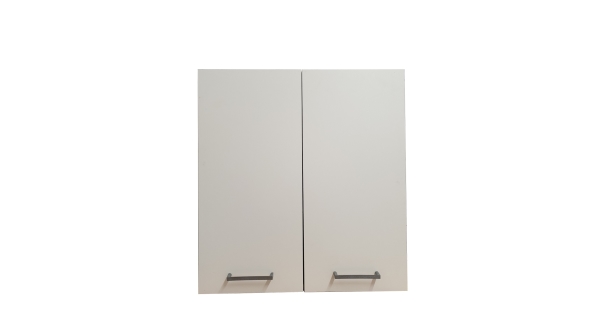 Koupelnová skříň dvoudveřová VR 05, bílá/beton