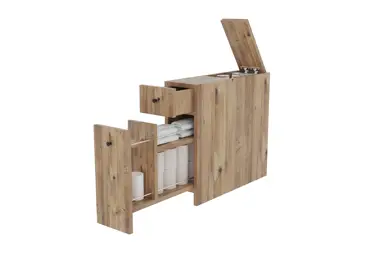 Koupelnová skříňka AMY, dub