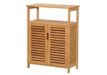 Koupelnová skříňka MARLENA D2D, bambus