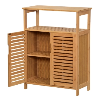 Koupelnová skříňka MARLENA D2D, bambus