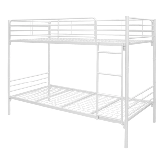 Kovová palanda KEDROSTI, bílá