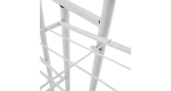 Kovový stojan na květiny TORRIA 2, bílá